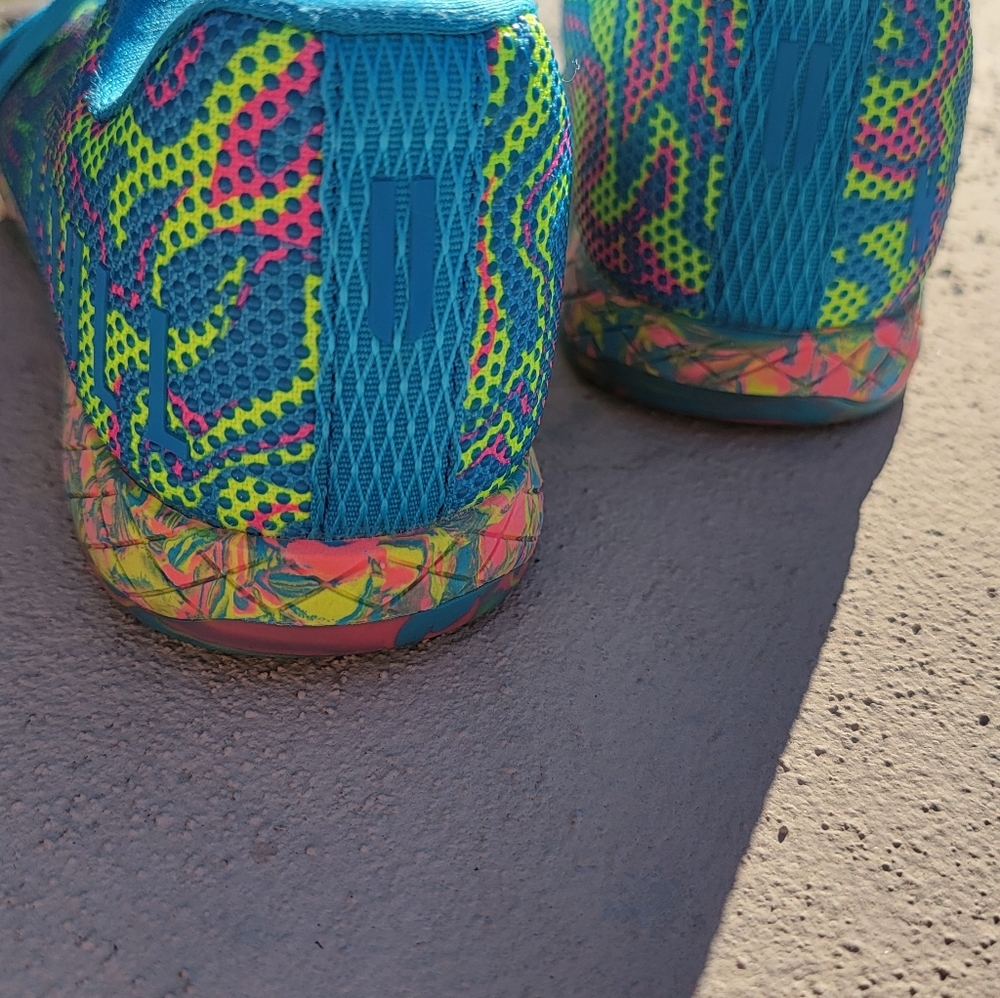 NOBULL EUC Women's Vibrant Swirl Design OG Trainers W8.0 - Picture 5 of 9